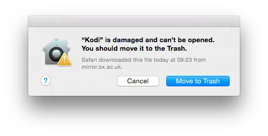  How can i fix damaged app message on macOS Mojave