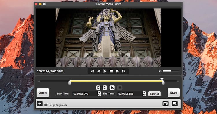 TunesKit Video Cutter Mac