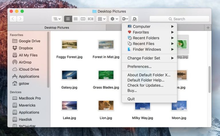 add onedrive to mac finder favorites