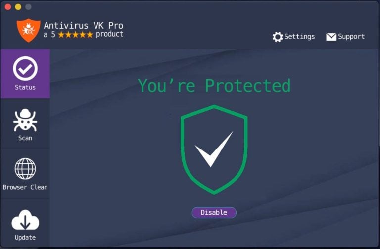 antivirus vk pro app