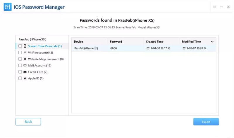 PassFab iOS Password Manager Mac