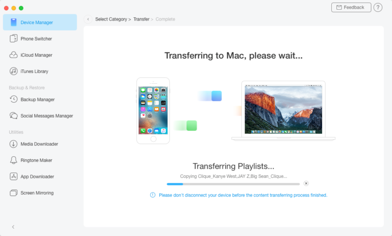 AnyTrans iOS 8.9.6.20231016 for mac instal free