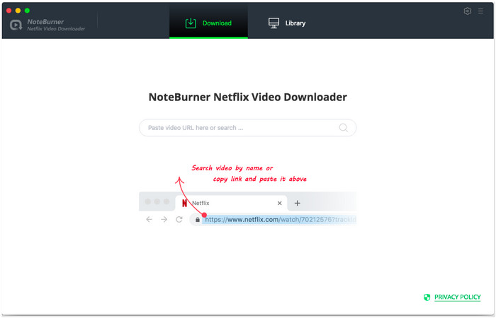 NoteBurner Netflix Video Downloader Mac