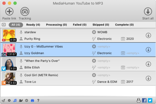 MediaHuman YouTube to MP3 Converter 3.9.9.84.2007 download the new for mac