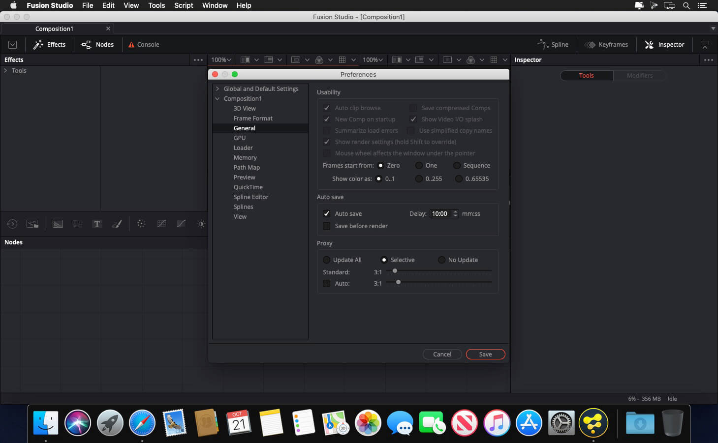 Blackmagic Design Fusion Studio macOS