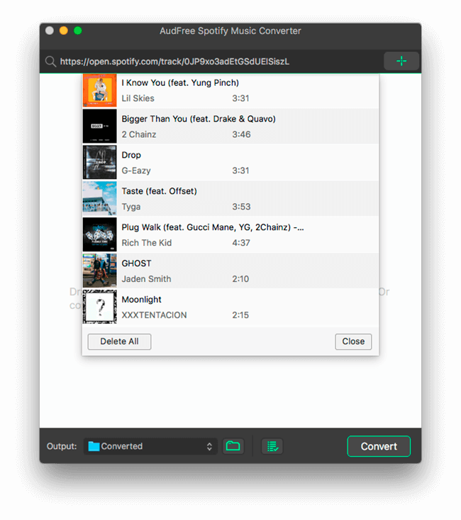 AudFree Spotify Music Converter macOS