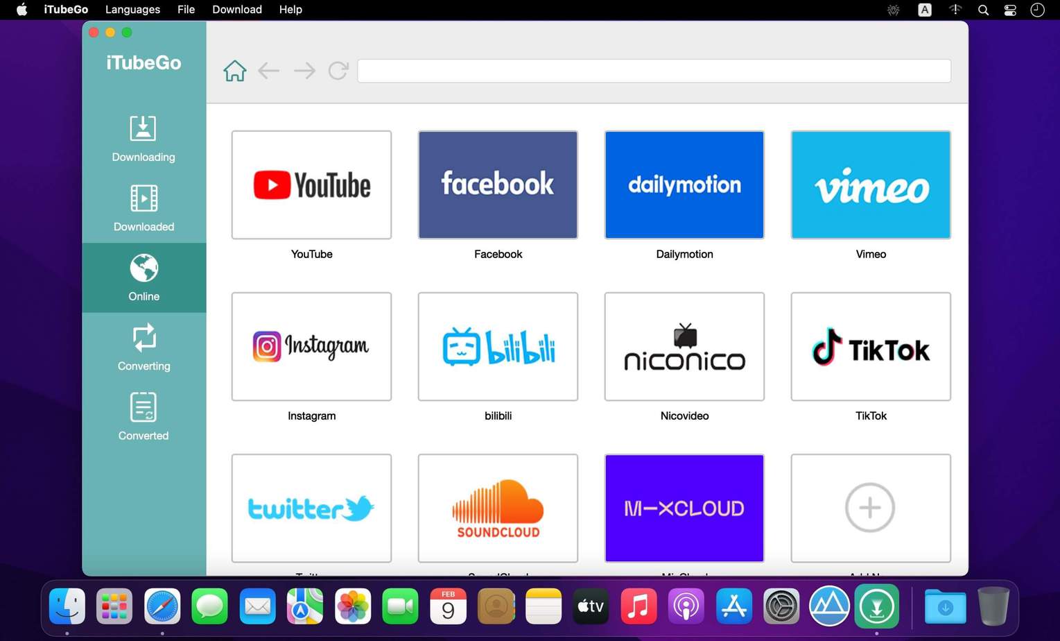 iTubeGo YouTube Downloader Mac