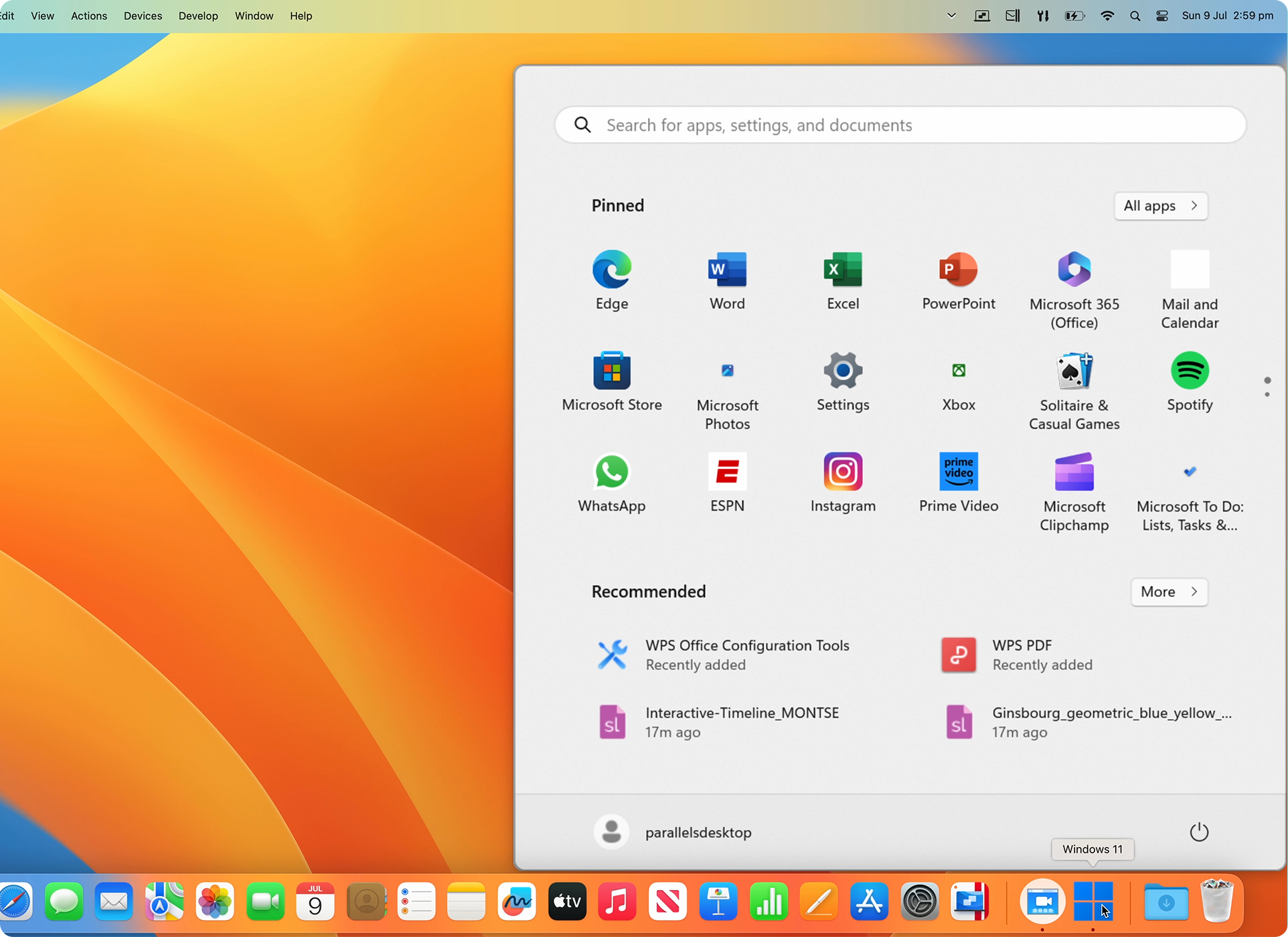 Parallels Desktop 19 Mac