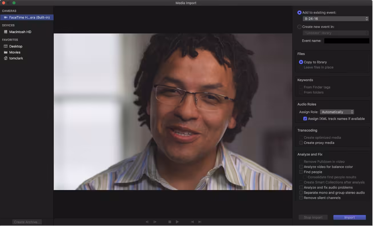 Final Cut Pro macOS Final Cut Pro macOS