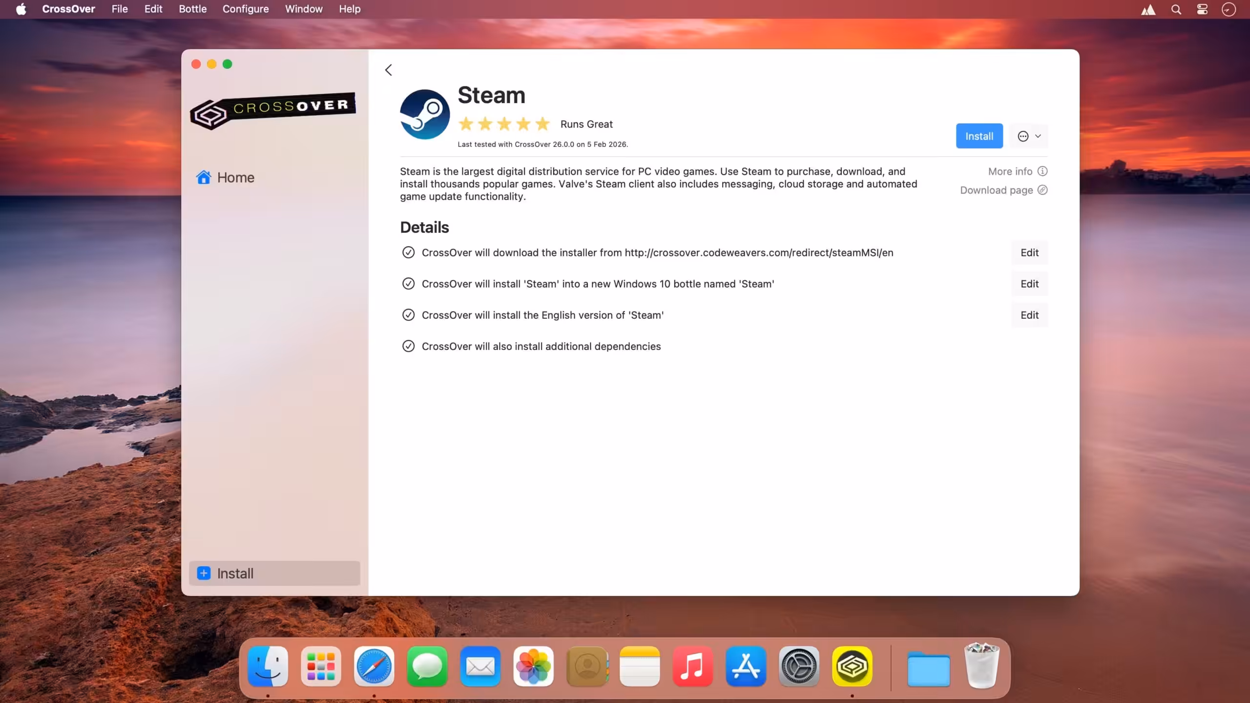 CrossOver mac CrossOver mac