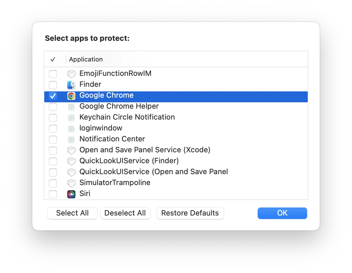 AppKiller macOS AppKiller macOS