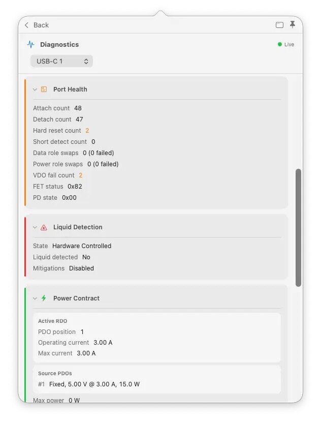WhatCable Pro macOS WhatCable Pro macOS